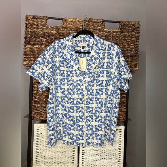Universal Standard Tops - Universal threads women Short Sleeve button down vacation cruise Shirt